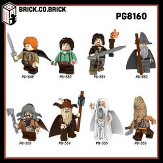 Lord of the Rings Đồ Chơi Lính Trung Cổ Trò Chơi Vương Quyền và Minifigure Castle PG8160