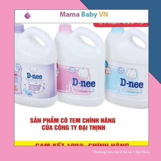 [Chính Hãng]  Chính hãng có tem Đại Thịnh - Nước giặt quần áo em bé Dnee 3000ml