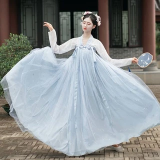 [HÀNG ORDER] Set Hán phục 3M truyền thống Trung Hoa mùa xuân Thiên Thanh