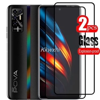 Kính Cường Lực Bảo Vệ Màn Hình Tecno Pova 2/LE7/Tecno Pova/LD7/G80/Spark 6 GO 2020 2021