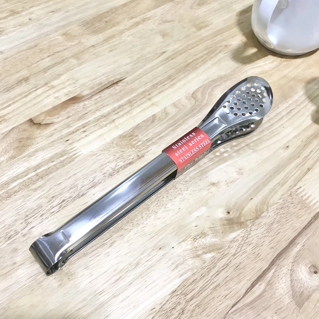 Kẹp gắp thực phẩm inox size L (29cm)