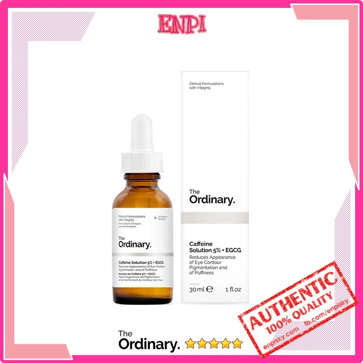 Serum dưỡng mắt The Ordinary Caffeine Solution 5% + EGCG