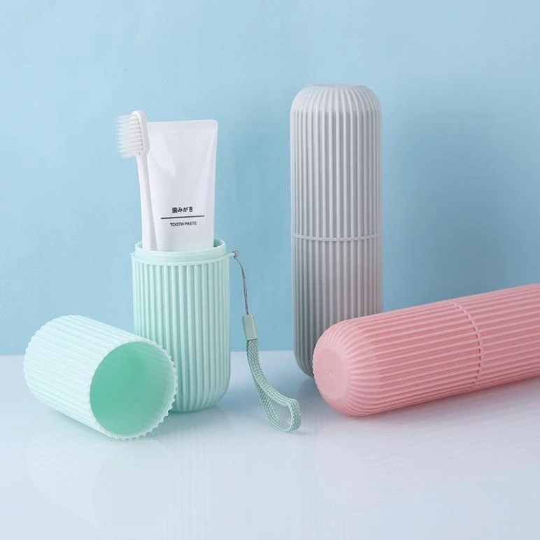 Hộp Đựng Bàn Chải, Kem Đánh Răng Cao Cấp Du Lịch Tiện Dụng. (Set 2 cái)