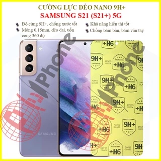 Dán cường lực dẻo nano Samsung S21 5G, S21+ 5G