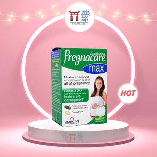 Vitamin bầu Pregnacare Max Anh, viên uống vitamin tổng hợp cho phụ nữ mang thai