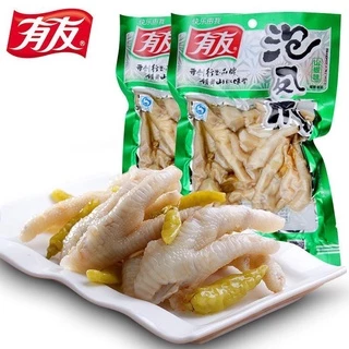 100Gr Chân Gà Ớt Xanh Yuyu ăn ngon sần sật