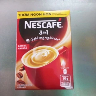 Cà phê hòa tan  Nescafe đỏ 340g(20 gói*17g)