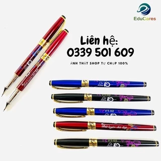 Bút máy nét thanh đậm ngòi mài Điểm Mười FT02 siêu đẹp - bút luyện viết chữ đẹp cao cấp viết êm tay và đều nét