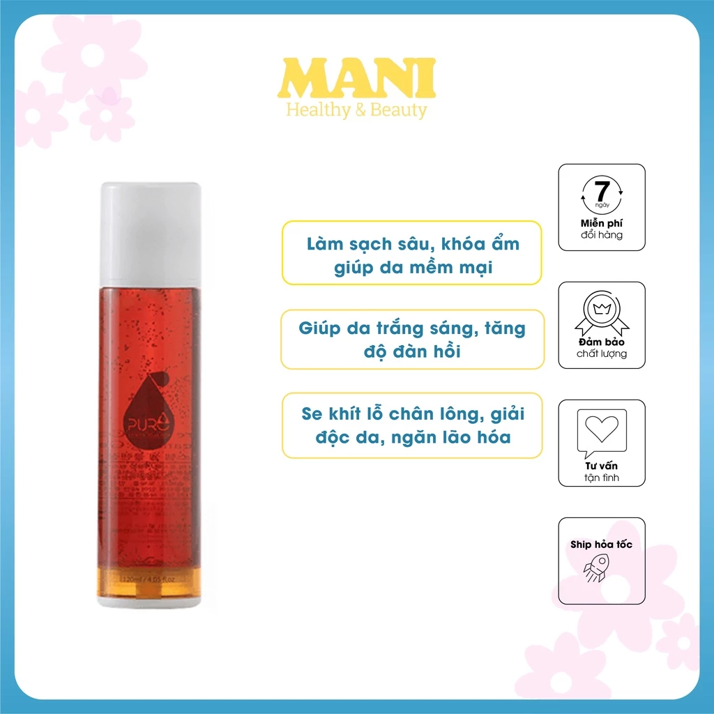 Gel rửa mặt tế bào gốc Pure - Rửa sạch chống nắng không cần tẩy trang