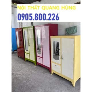 TỦ SẮT 2 CÁNH 1M6 GIÁ RẺ QUẬN THỦ ĐỨC