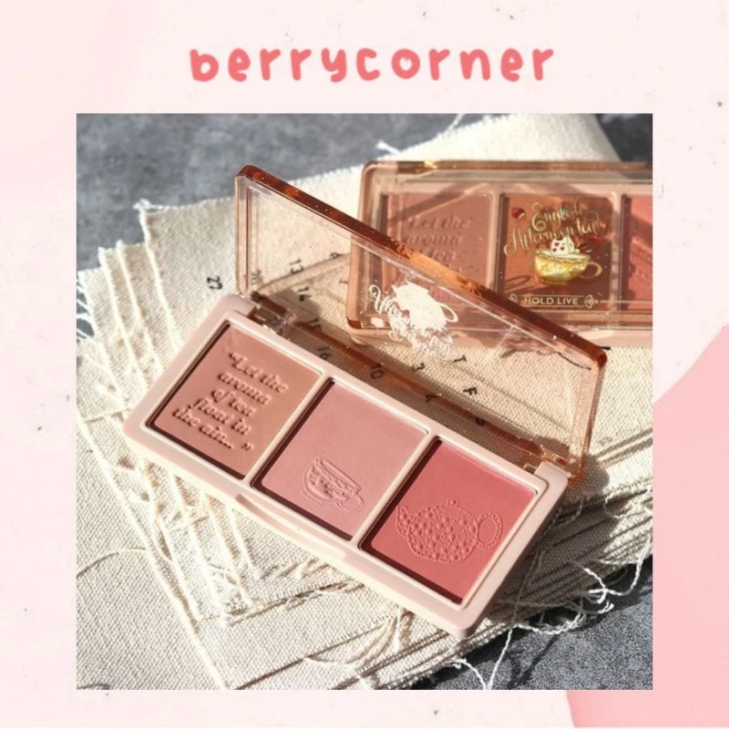 HOLD LIVE - Bảng phấn má hồng Hold Live Secret Garden Blush