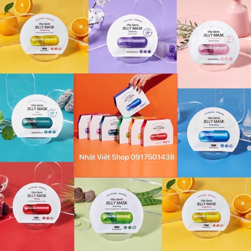 Mặt Nạ Banobagi Vita Genic Jelly Mask Hàn Quốc 30ml