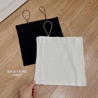 [RÁCH STORE] Áo Ống 2 Dây Mảnh