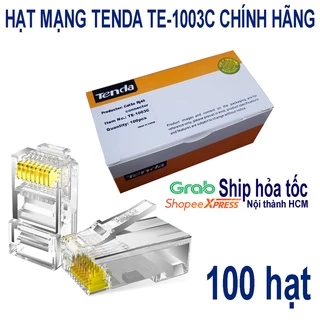 Đầu bấm dây mạng RJ45 Tenda Cat5e UTP TE-1003C (100c/hộp)