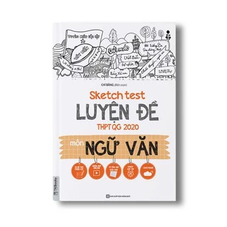 Sách - Sketch Test Luyện Đề THPTQG môn Ngữ Văn + tặng kèm bút bi