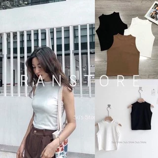 Áo crt body ba lỗ dáng ôm ulzzang trẻ trung năng động/ Áo croptop thể thao trơn style cá tính_ranstore