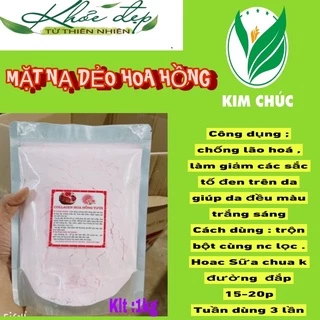 1kg mặt nạ dẻo hoa hồng