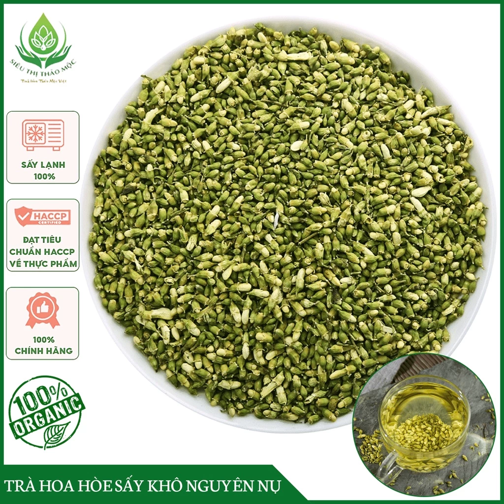 ✅[HÀNG LOẠI 1] Trà Hoa Hòe Khô 1Kg Nguyên Nụ Thượng Hạng Thanh Nhiệt Giảm Mỡ Máu Ổn Định Huyết Áp