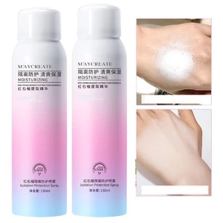 Chống Nắng Maycreate 150ml - Xịt chống nắng trắng da, Nâng tone da sáng hơn, kem chống nắng trắng da toàn thân