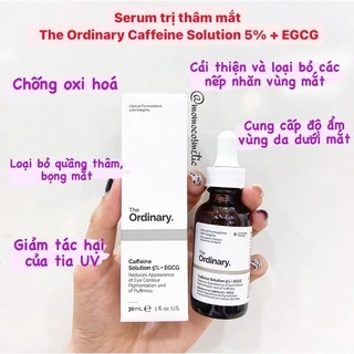 Serum Dưỡng Mắt The Ordinary Caffeine Solution 5% + EGCG