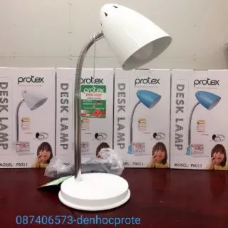 Đèn học chống cận thị Protex Model Pr011- Màu Trắng Có Bóng ánh sáng tự nhiên ❤️Hàng chính hãng ❤️Bảo Hành 1 năm