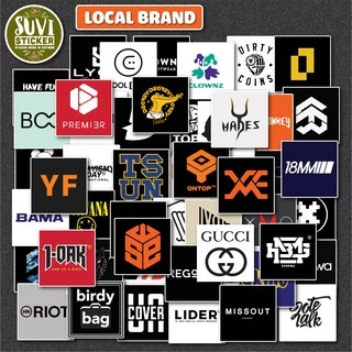 50 Sticker Local Brand chống nước sticker dán laptop, điện thoại, đàn guitar, mũ bảo hiểm. MSP: M04