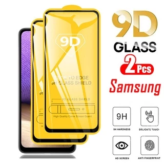 Set 2 Kính Cường Lực 9D Cho Samsung A54 / 34 / 14 / 21 / 20 FE / 53 / 13 / 23 / 12 / 12 / 22 / 22 / 30 / 31 / 50 / 50S / 30S / 51