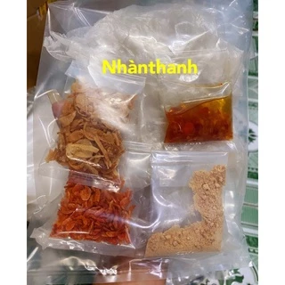 1 bịch bánh tráng phơi sương sa tế muối nhuyễn hành phi(100gr bánh)