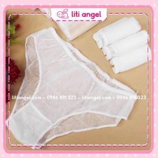 Quần lót giấy vải cotton Naris giặt được nhiều lần gói 6 cái (Hàng loại 1)