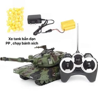 Xe tank điều khiển, bắn đan PP, bánh xích