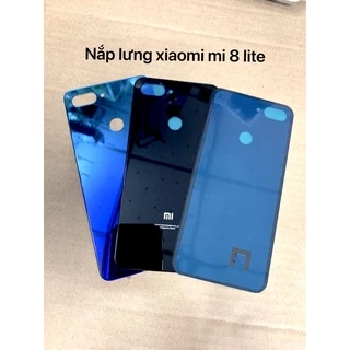 nắp lưng sau xiaomi mi 8 lite