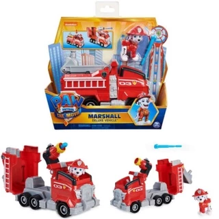 Đồ chơi Paw Patrol: xe cứu hộ Paw Patrol Marshall có công năng the Movie