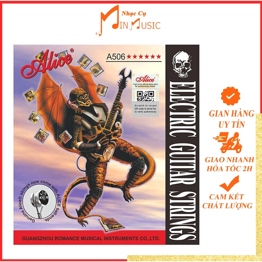Dây Đàn Guitar Điện I String Electric Alice A506