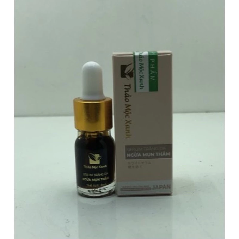 SERUM TRẮNG DA NGỪA MỤN THÂM THẢO MỘC XANH