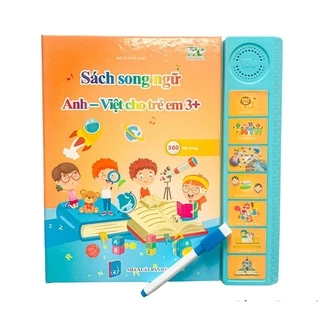 Sách Điện Tử Song Ngữ Anh Việt Cho Bé, Sách Điện Tử Thông Minh kèm Đàn piano