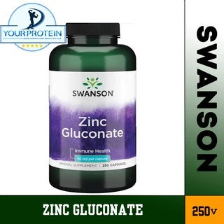 Swanson Viên Uống Bổ Sung Zinc Gluconate 50mg [250 Viên]