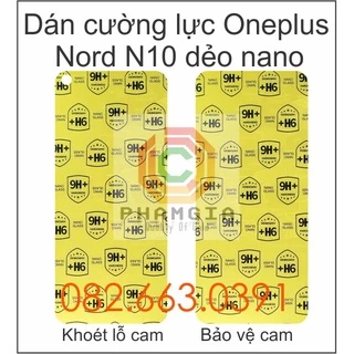 Kính cường lực Oneplus Nord N10 5G dẻo nano siêu bền