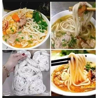 2 kg Bánh canh bột mì nấu bánh canh thịt xương cá lóc cực ngon cô 4 Bình định