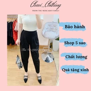 Quần baggy màu đen Hàn quốc Mã 322- CÓ BIG SIZE- dễ mặc tôn dáng