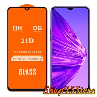 Kính Cường Lực Full Màn Cho Realme C65 c3 c3i Realme 6 6 pro x2 x Realme 3 pro / realme 5 - 5i / Realme Q- 5 pro