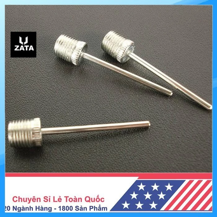 Kim bơm bóng, Combo 3 kim bơm bóng không ghỉ chất lượng cao Zata Vn - KBB001