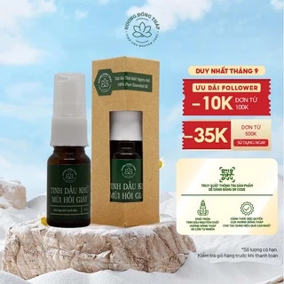 Tinh Dầu Nguyên Chất Khử Mùi Hôi Giày Hương Đồng Tháp 10, 30ml- Kiểm Định Quatest3–Khử Mùi Hôi Giày, Diệt Khuẩn Hiệu Quả