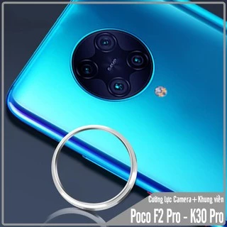 Khung viền Nhôm Camera cho Xiaomi Poco F2 Pro - Redmi K30 Pro