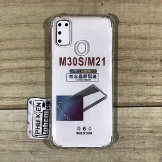 Ốp lưng Samsung M30s - M21 dẻo Trong suốt Chống sốc