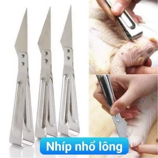 Nhíp nhổ lông gà, làm lòng