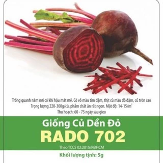 Hạt giống củ dền đỏ