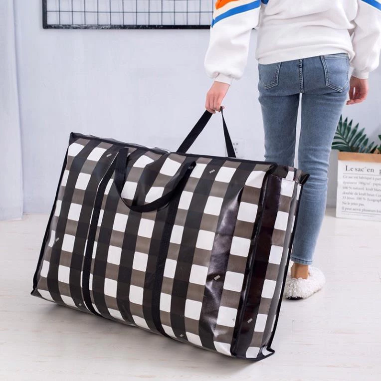 TÚI DỨA BẠT size phổ thông - Túi Đựng Đồ Có Khóa Dây Kéo Tiện Lợi Thích hợp Đựng Quần Áo, chăn màn