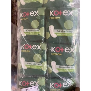 ComBo 8 gói kotex Freedom không cánh