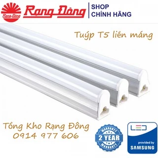 [CHÍNH HÃNG] Bộ Đèn LED Tuýp T5 Liền Máng 16W Rạng Đông, Dài 1,2m- Bảo Hành 2 Năm - Model: BD LT03 N02 120/16W