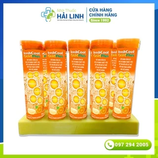 Viên sủi Freshcool Goldplus Bổ sung kẽm và các vitamin, bồi bổ cơ thể, tăng cường sức đề kháng